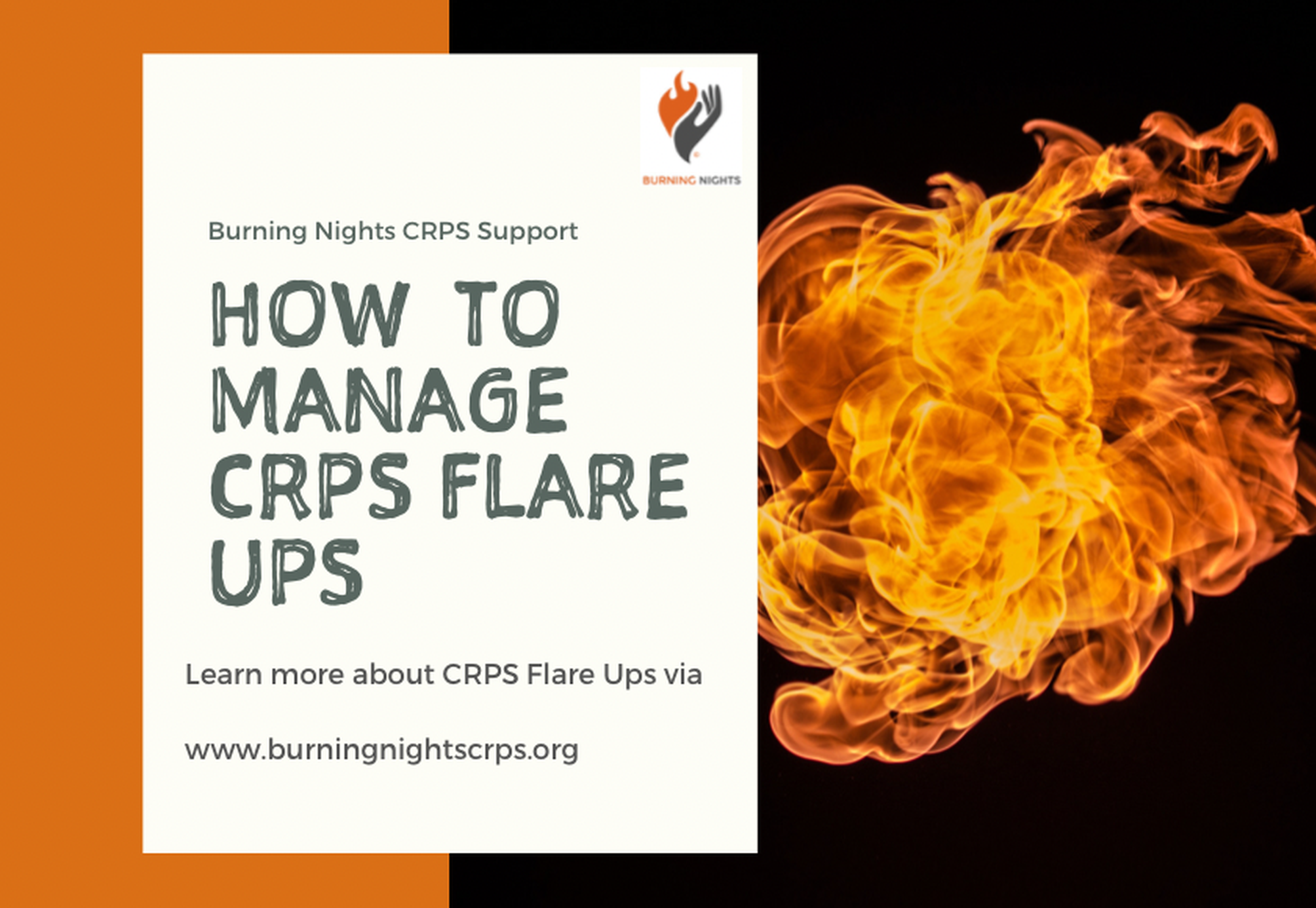 How To Manage A CRPS Flare Up Burning Nights
