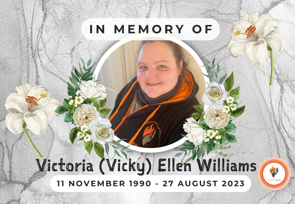 In memory of Victoria Williams who recently passed away