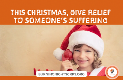 This Christmas, give relief to someone’s suffering