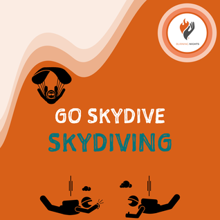 Go Skydive thumbnail with Burning Nights logo