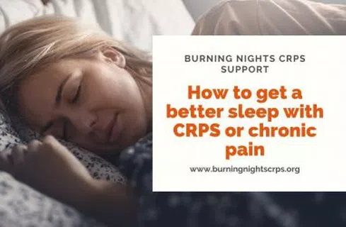 How to get a better sleep when living with CRPS
