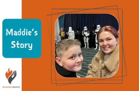 Maddie and brother Dillon are seen smiling together at a visit to the museum