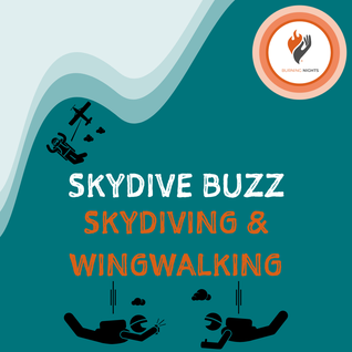 Skydive Buzz thumbnail with Burning Nights logo