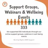Support groups and online events