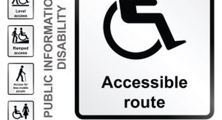 Disability Information Signs