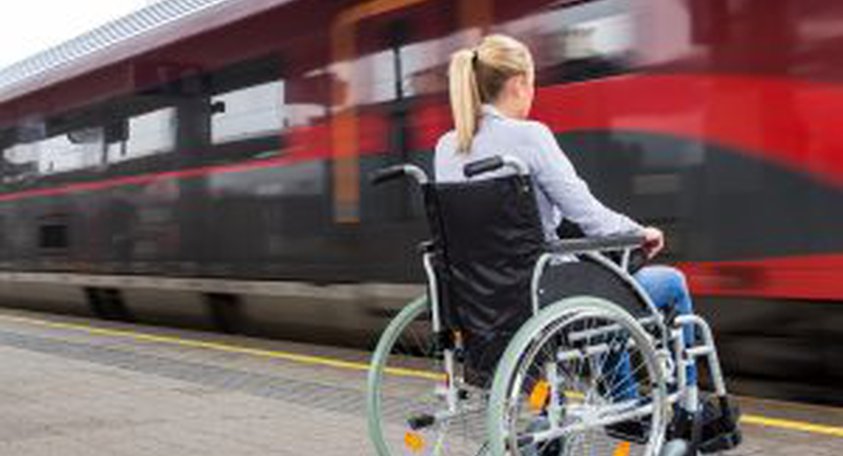 Disability access - train