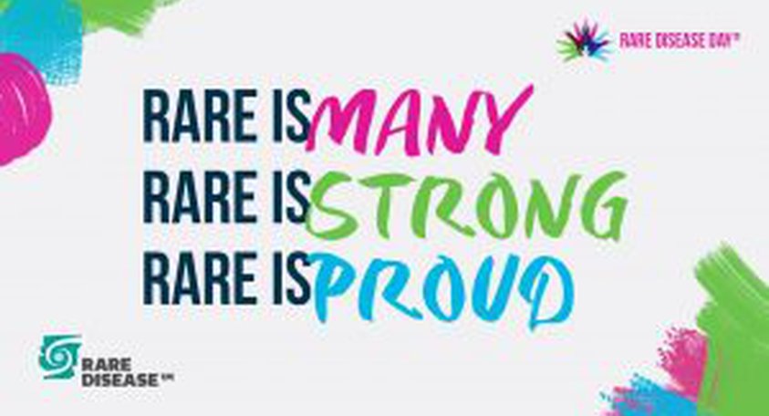 Rare is many, rare is strong, rare is proud - Rare Disease Day 2021
