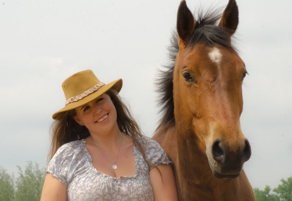 Kelly's CRPS Journey - Kelly and her horse