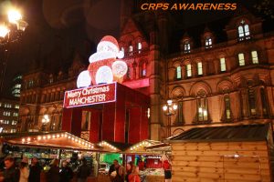 Manchester Town Hall 23 November 2015 for CRPS awareness month