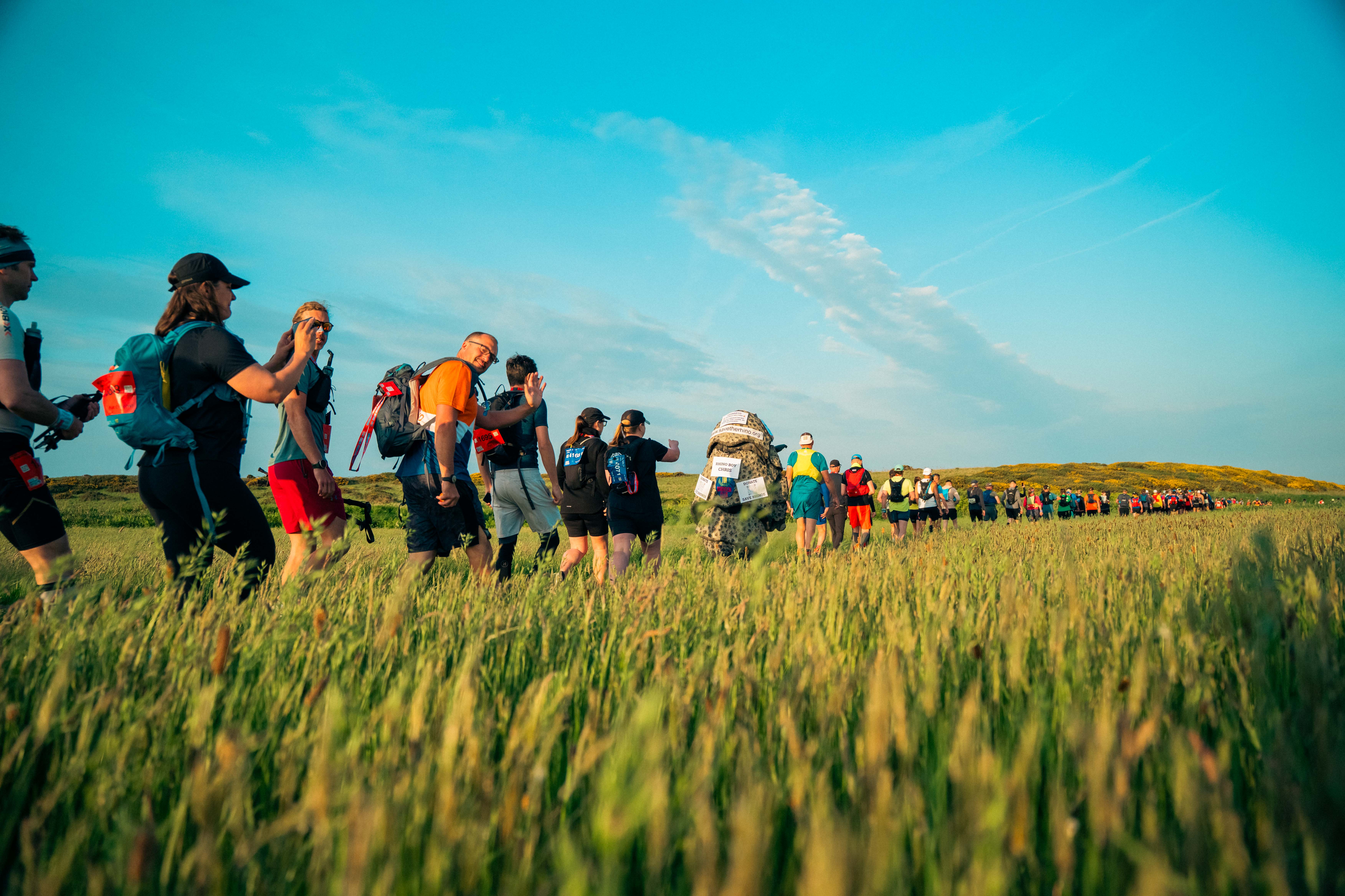 Lake District Ultra Challenge 2026, photo of participants on the route