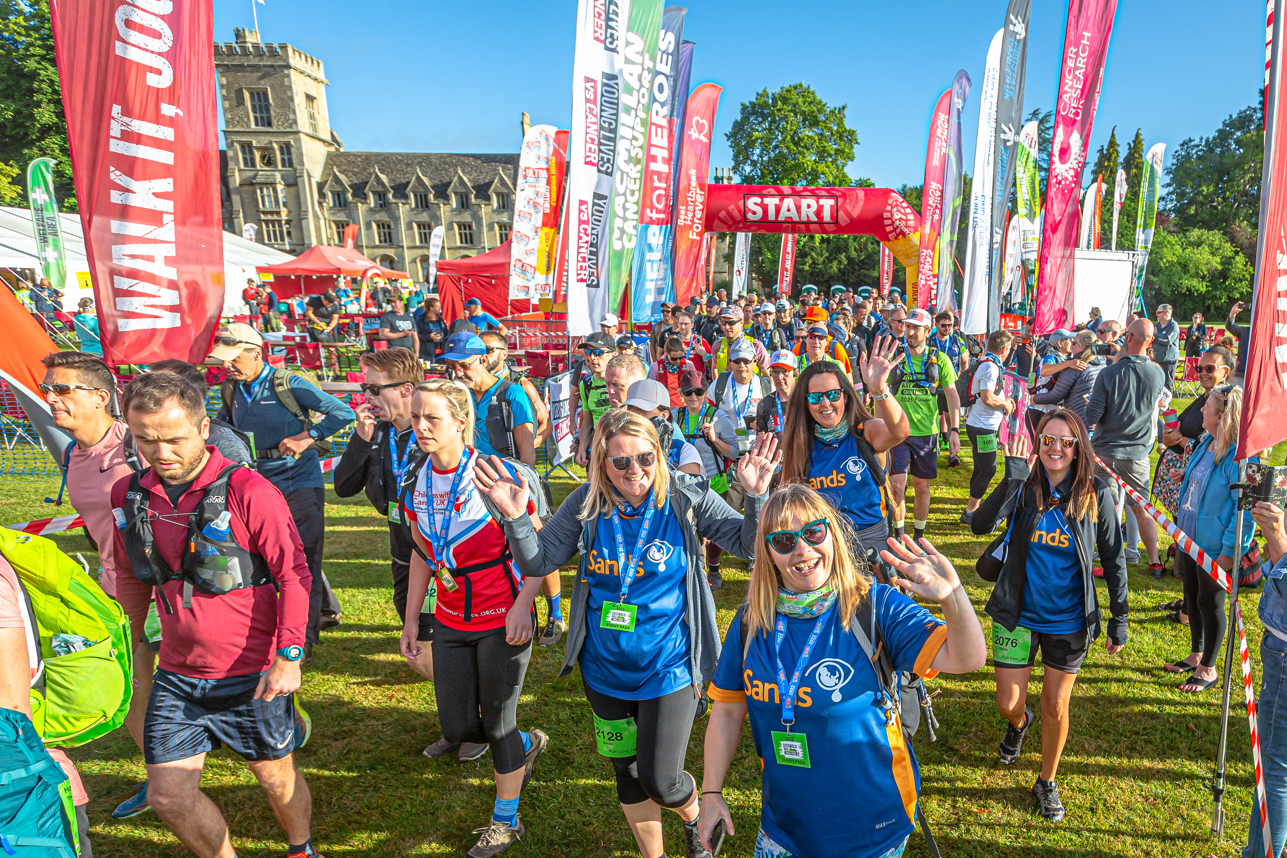 Bath 50 Ultra Challenge 2026, photo of the start line