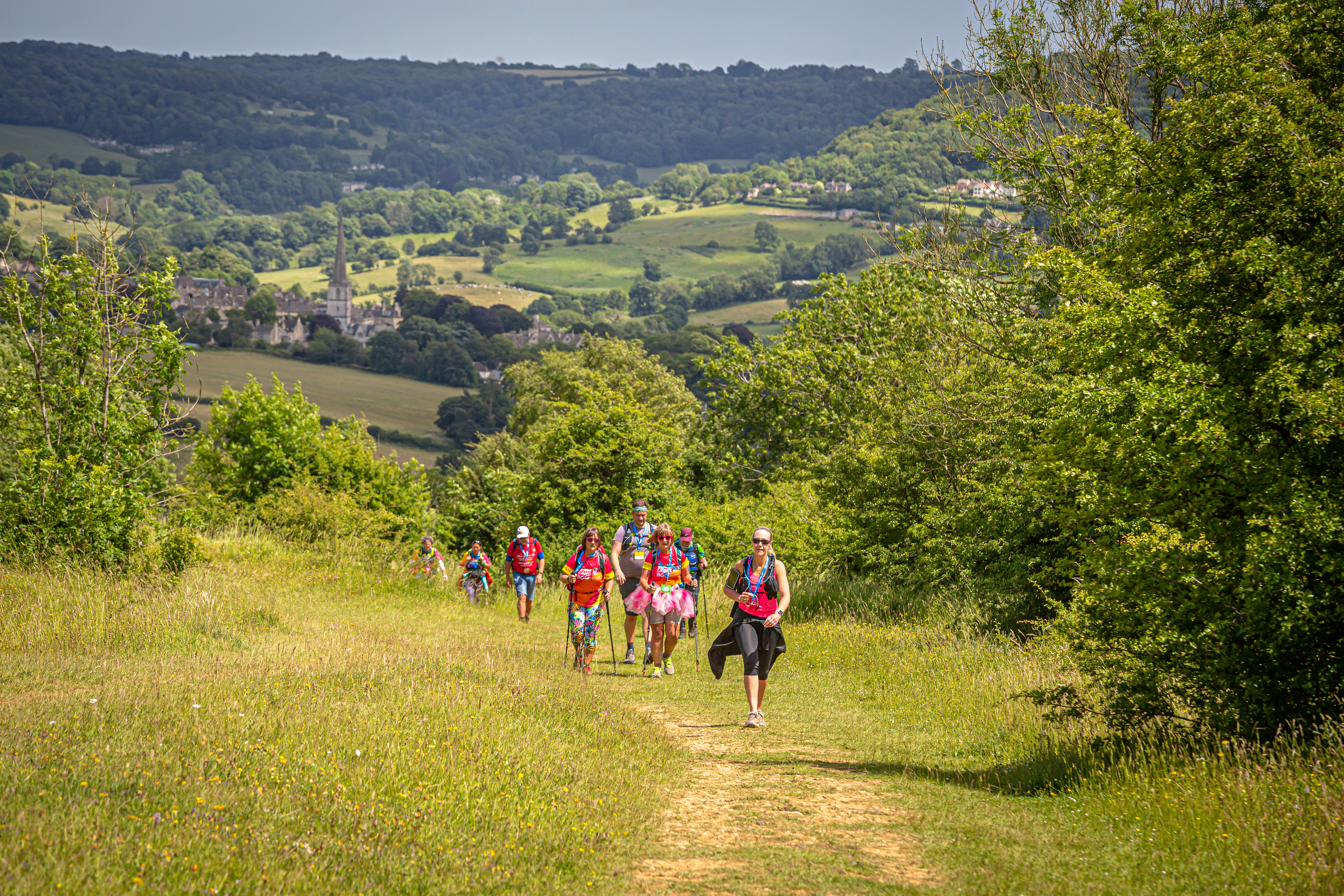 Chiltern 50 Ultra Challenge 2026, photo of participants on the route