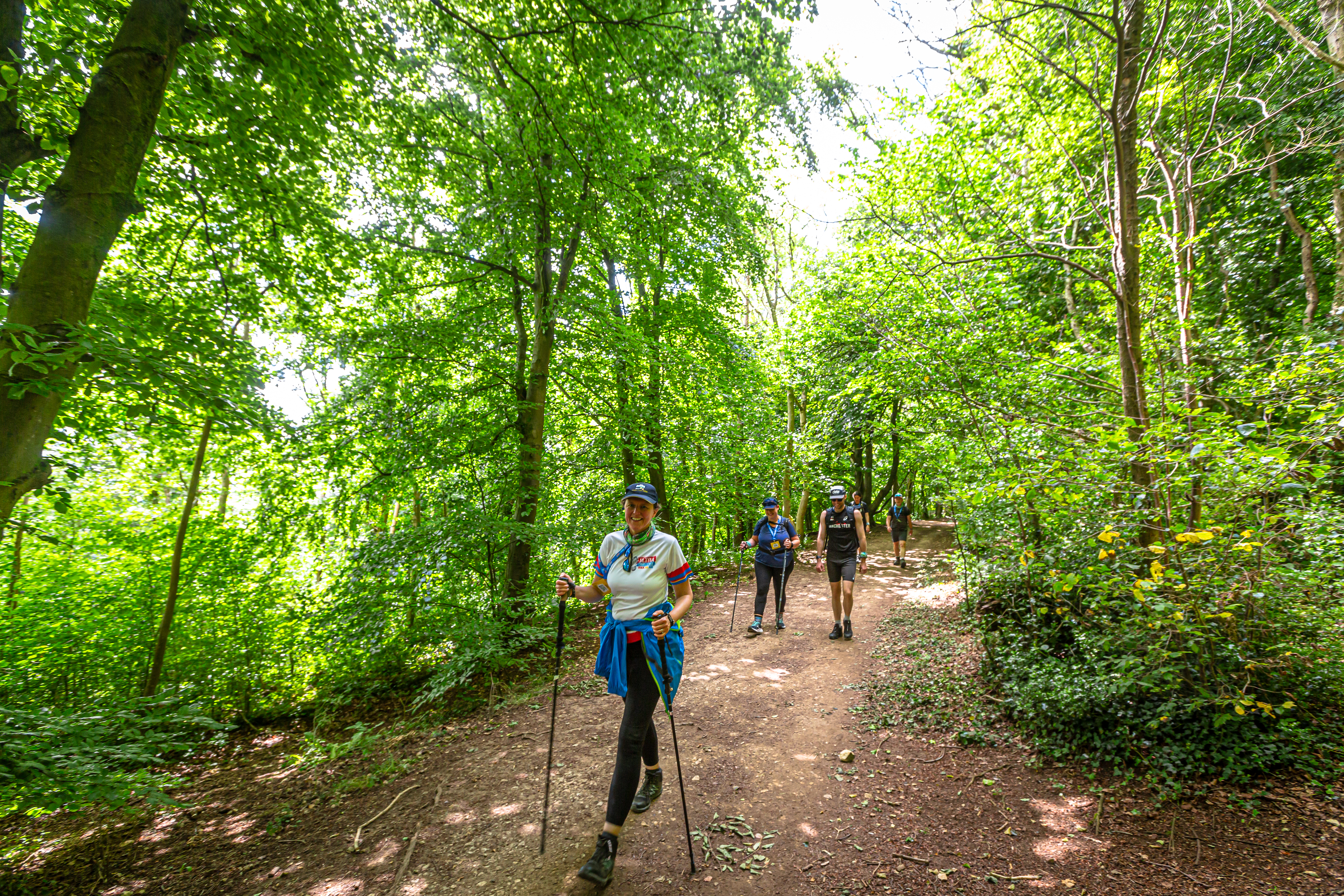 North Yorks Ultra Challenge 2026, photo of participants on the route